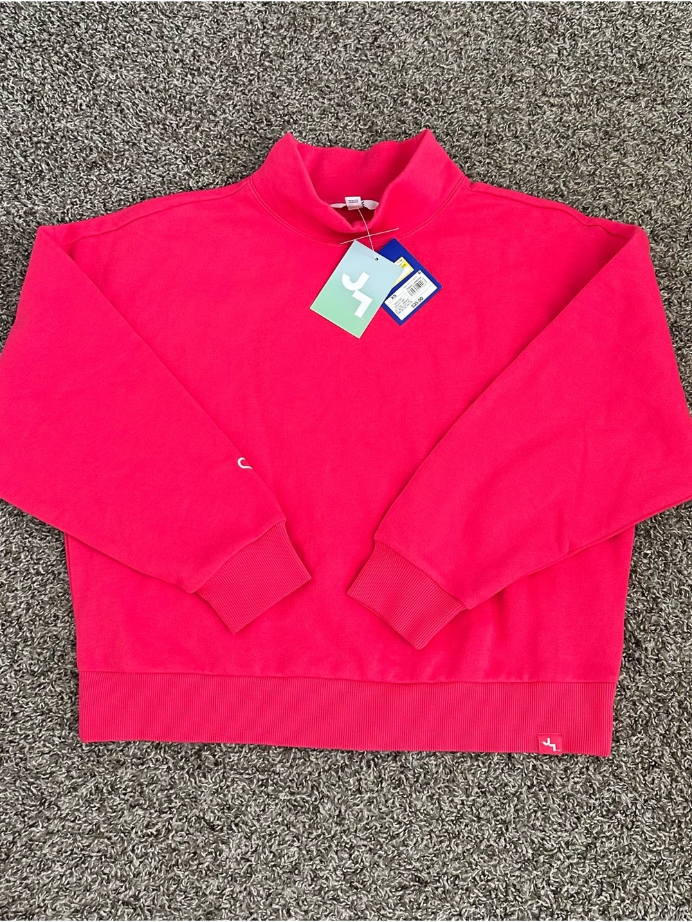 Target Pink Women's Cowl Turtleneck Sweater